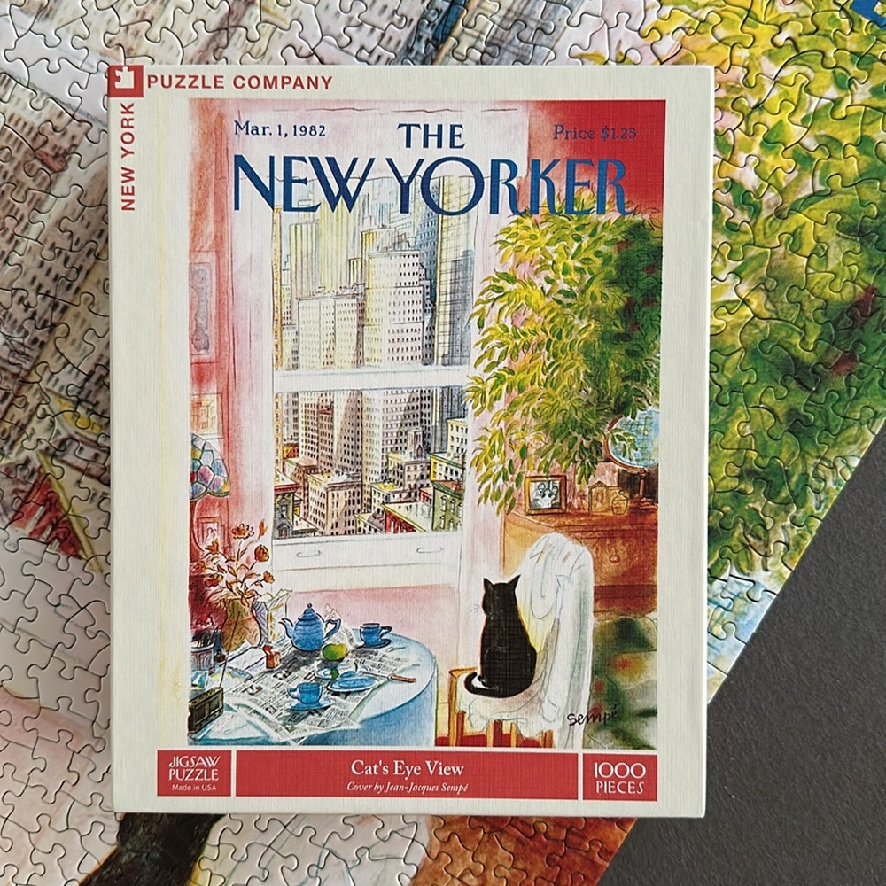 New York Puzzle Company Cats Eye View 1000 Piece Puzzle